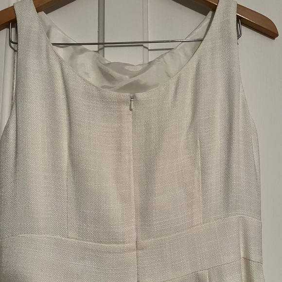 Boden Sleeveless Shift Dress - Ivory - Picture 4 of 10